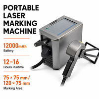 Machine de marquage laser à fibre portable 20W 30W 50W, graveur laser pour métal, imprimante laser, système de marquage laser industriel pour métal