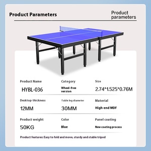 Mật độ trung bình fiberboard trong Nhà Đào Tạo 15mm hộ gia đình <span class=keywords><strong>ping</strong></span> <span class=keywords><strong>pong</strong></span> bảng, có thể gập lại trong nhà tiêu chuẩn Mô hình đơn giản mà không có bánh xe - Product Image 2