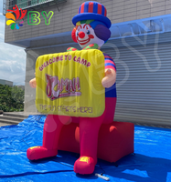 Publicidad al aire libre Entretenimiento Eventos Gigante Inflable Personaje de dibujos animados Modelo Payaso de circo para inflable personalizado
