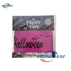 Halloween CAUTION tape, Halloween Decor buồn ngủ rỗng, Halloween Trang trí nội thất, Halloween accesorios