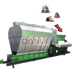 Equipo de manipulación de residuos de alta carga, sistema transportador de clasificación de residuos, separador de aire, máquina de aventamiento, maquinaria de clasificación de residuos - Product Image 1