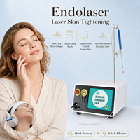Nouvelle Machine de Resserrement Cutané 2026 en Promotion : Liposuccion Laser Diode 1470nm 980nm Endolaser pour Lifting Facial et Élimination des Rides du Contour des Yeux