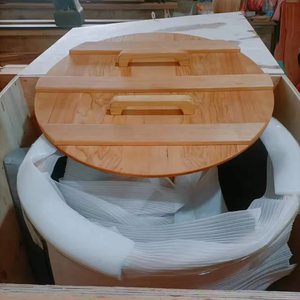 Bain plongeant froid en acier inoxydable de cèdre rouge en bois massif moderne d'extérieur pour la restauration d'athlètes - Product Image 2