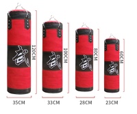 Sac de boxe en PU, Logo personnalisé pour ping pong, 1.2M, sac de sable lourd, adapté pour l'entraînement