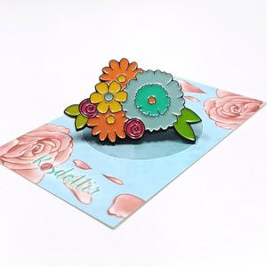 Di chuyển cầu vồng Halloween tổ chức sự kiện Tạ Ơn Ngày Kim Loại Nam Châm ly hợp ve áo <span class=keywords><strong>Pin</strong></span> huy hiệu tùy chỉnh thực hiện mềm cứng men pins cho mũ - Product Image 6