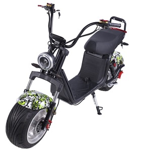 ผู้ผลิต Citycoco จากจีน สกู๊ตเตอร์ไฟฟ้าสำหรับผู้ใหญ่ รุ่น Citycoco Chopper กำลังมอเตอร์ 3000 วัตต์ ความเร็ว 70 กม./ชม. - Product Image 1