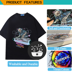 Transferts thermiques DTF personnalisés, prêts <span class=keywords><strong>à</strong></span> être pressés, impression par transfert plastisol sur écran, <span class=keywords><strong>alphabet</strong></span> DTF pour t-shirt - Product Image 6