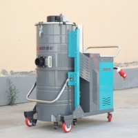 BOSHUO Vacuum Cleaner Industri Stainless Steel 2200W 220V dengan Fungsi Pembersihan Basah/Kering dan Penghilang Kerak, Garansi 1 Tahun