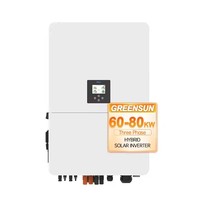 Système d'onduleur solaire hybride Deye Solis 50 kw 60kw 80kw 100 kw 125kw Système solaire de stockage d'énergie 50 kwh 100 kwh 200kwh 241kwh