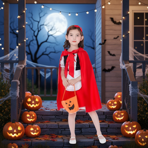 Costume <span class=keywords><strong>de</strong></span> Princesse Rouge-Chevelu pour Spectacle d'Halloween, Robe <span class=keywords><strong>de</strong></span> Cosplay <span class=keywords><strong>de</strong></span> <span class=keywords><strong>Noël</strong></span> en Coton et Soie pour Mascarade - Product Image 6