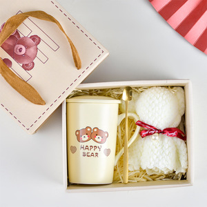Cadeaux IStapromo, Cadeaux de Fêtes, Souvenirs de Mariage, Serviettes en Céramique Esthétiques, Tasses à Eau Créatives, Boîtes Cadeaux pour Activités d'Ouverture - Product Image 3