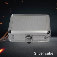 Boîte en métal pour carte graduée en aluminium pour mini-porte-cartes de classement PSA/BGS/CGC Protecteur d'objets de collection