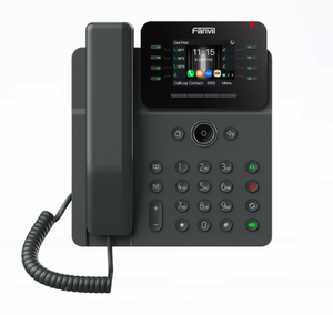Teléfono Empresarial Fanvil V62W con Pantalla a Color de 2.8'', 12 Líneas SIP, Conferencia de 6 Vías, Doble Gigabit PoE, Wi-Fi 6, 5.4 Business Prime - Product Image 1