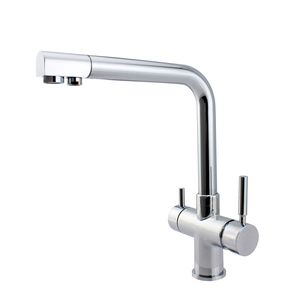 Robinet mitigeur <span class=keywords><strong>4</strong></span> en 1 Robinet de cuisine <span class=keywords><strong>4</strong></span> voies avec filtre pour eau chaude et froide pétillante, chromé - Product Image 3