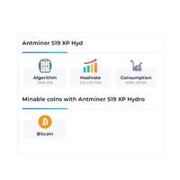 Nouveau Mineur de Bitcoin Antminer S19 XP Hyd 251T 293T S19K Pro 120T S19J Pro 104T d'occasion, Machine de Minage BTC à Haute Efficacité, En Stock Maintenant