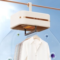 Séchoir à linge électrique portable compact automatique le plus vendu avec logo personnalisé pour la maison, machine de séchage à gaz pour la lessive