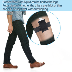 Sangle de kit <span class=keywords><strong>complet</strong></span> de test d'urine personnalisée Porte-bouteille d'urine et sac Sangles de jambe cachées - Product Image 2