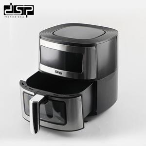 Freidora de Aire Dsp de 5.5L con Pantalla Digital, Horno Eléctrico Multifunción para el Hogar, Revestimiento Cerámico Antiadherente - Product Image 4
