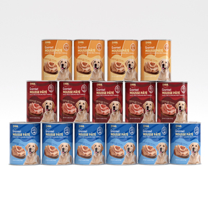 OEM EASA Gourmet Mousse Pate DOG Boîtes de nourriture 375g Nourriture humide en conserve pour <span class=keywords><strong>chien</strong></span> Snacks pour animaux de compagnie friandises Nourriture humide pour <span class=keywords><strong>chien</strong></span> et chat - Product Image 2