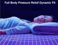 Couleurs personnalisées King Queen Size TPE Matelas silencieux zéro pression en nid d'abeille Gel Silicone Cool Matelas