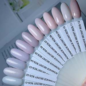 Deroi fabbrica all'ingrosso campione gratuito prodotti di bellezza gel luccicante di colore chiaro smalto per unghie gel uv con etichetta privata - Product Image 1