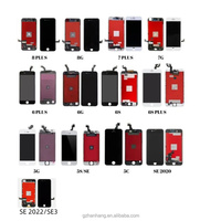 Pièces de rechange d'écran LCD mobile de haute qualité pour iPhone SE 2022, pièces de verre LCD en gros
