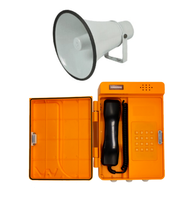 Fabricant de téléphones de communication industriels analogiques SIP en plastique, étanches IP66