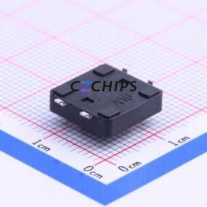 K2-1103SP-C4SW-04 Tactile Switch SMD-4P,12x12mm Switch Single Pole Single Throw Round Button 2.5N Through Hole - Product Image 2