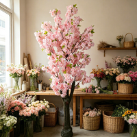 Moderne Dekorationen für Zuhause Künstliche Blumen Künstlicher Sakura-Blütenbaum Hochzeitsdekoration & Zubehör Haus-Blumenarrangements