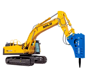 Top quality excavator E6600HB 60Ton Crawler Excavator Crushing hammer in low rate