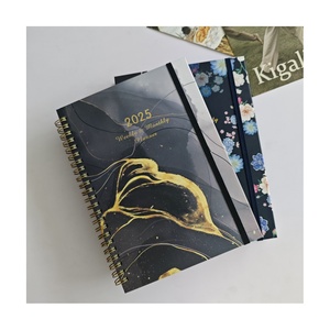 Bán Buôn <span class=keywords><strong>2025</strong></span> Kế Hoạch Tùy Chỉnh In Ấn Xoắn Ốc Với Dán Giấy Bìa Lưu Ý Sách Với Logo - Product Image 4