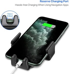 Supporto magnetico per telefono per auto I per supporto a magnete Mobile caricatore tondo presa d'aria girevole universale con rotazione 360 del cruscotto auto - Product Image 4