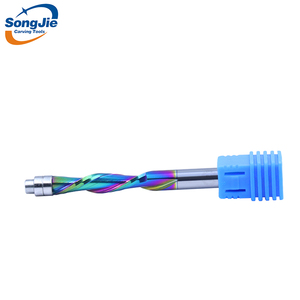 Proveedor en línea al por mayor Carburo Nano Coating up Compresión Flush Trim <span class=keywords><strong>Router</strong></span> <span class=keywords><strong>Bit</strong></span> Madera con rodamiento Fresa - Product Image 4