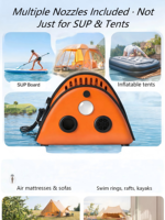Pompe SUP à double étage 14301 20 PSI avec manomètre numérique, gonflage et dégonflage rapides pour planches à pagaie et kayaks