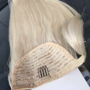 Extensions de cheveux humains russes 100% naturels, de luxe, sans couture, à clipser, 16-26 pouces, extensions de cheveux à clipser en PU naturel, cuticules alignées - Product Image 3