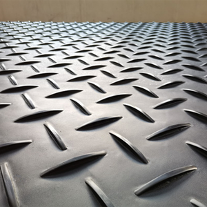 ZSPE veicolo da costruzione fangoso accesso stradale antiscivolo in plastica bianco protezione terra tappetini cingoli - Product Image 2