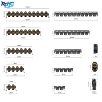 Vente en gros d'usine, breveté, barre lumineuse LED 4x4 pour conduite et antibrouillard, 10/20/30/40/50 pouces, barre lumineuse LED tout-terrain