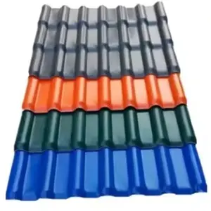 Competitive Price Asa Coated Plastic Synthetic Resin Roof Tile Pvc Corrugated Roofing Sheet