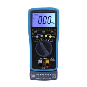 DT4300B Jaringan Auto Range Multi Fungsi Meter dengan Kawat Kabel Remote Multimeter Multitester Multi-Fungsional Tester