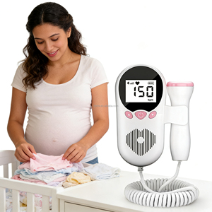 <span class=keywords><strong>Detector</strong></span> de Latidos Fetales Multifunción con Función de Grabación para el Seguimiento del Desarrollo del Bebé y Uso en Educación Prenatal - Product Image 3