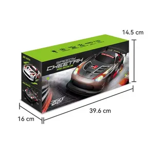 2.4Ghz Drift RC Sports Car 1:16 Scale Electric RC Drift Car With LED Lights And 2 Sets Of Tires 4WD High-Speed RC Racing Car