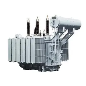 Distribusi listrik harga rendah kualitas tinggi transformator daya terbenam minyak tiga fase dengan CE diakui