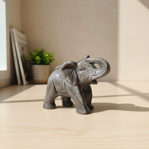 Elefante <span class=keywords><strong>de</strong></span> Obsidiana Plateada <span class=keywords><strong>Natural</strong></span> Tallado a Mano, Cristal, Tótem Animal, Feng Shui, para Decoración del Hogar, Venta al Por Mayor - Product Image 4