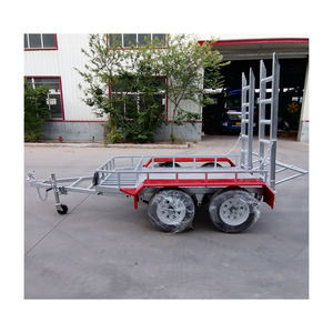 2000kgs kazıcı römork ekskavatör römork bağımsız süspansiyonlu - Product Image 4