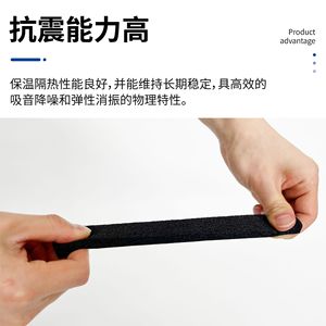 Tira de espuma selladora a medida para aislamiento acústico de ventanas de forma rectangular - Product Image 3