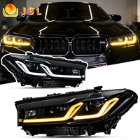 Phare avant de voiture JSL pour BMW G30, projecteur LED, lentille de projecteur M5 F90 CSL, DRL, phare avant 530i 535i, phares LED Angel Eye