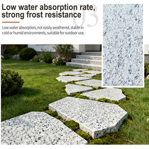 حافة جرانيت / حجر رصيف جرانيت بكمية طلب أدنى منخفضة، جرانيت أبيض سمسمي لأسطح المطبخ - Product Image 6