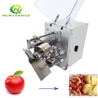 Nieuwe stijl commerciële elektrische appel schiller, ontpitter en snijmachine, ook geschikt voor peren.