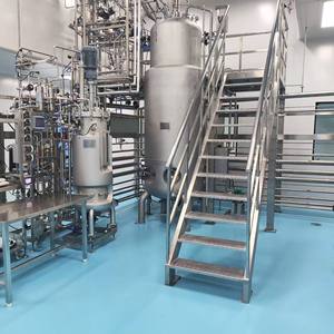 Bioréacteur à agitation mécanique à deux étages GMP 200-2000L de haute qualité standard UE BLBIO 200-2000SJA pour laboratoire - Product Image 1