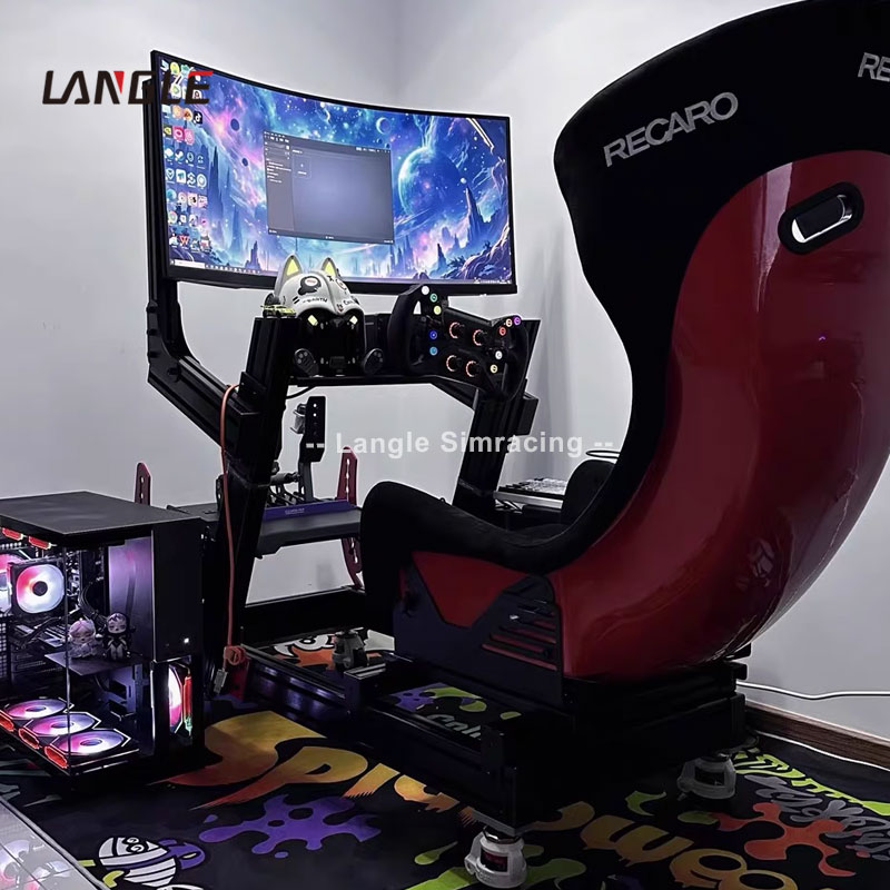 Игровое рулевое колесо и педали